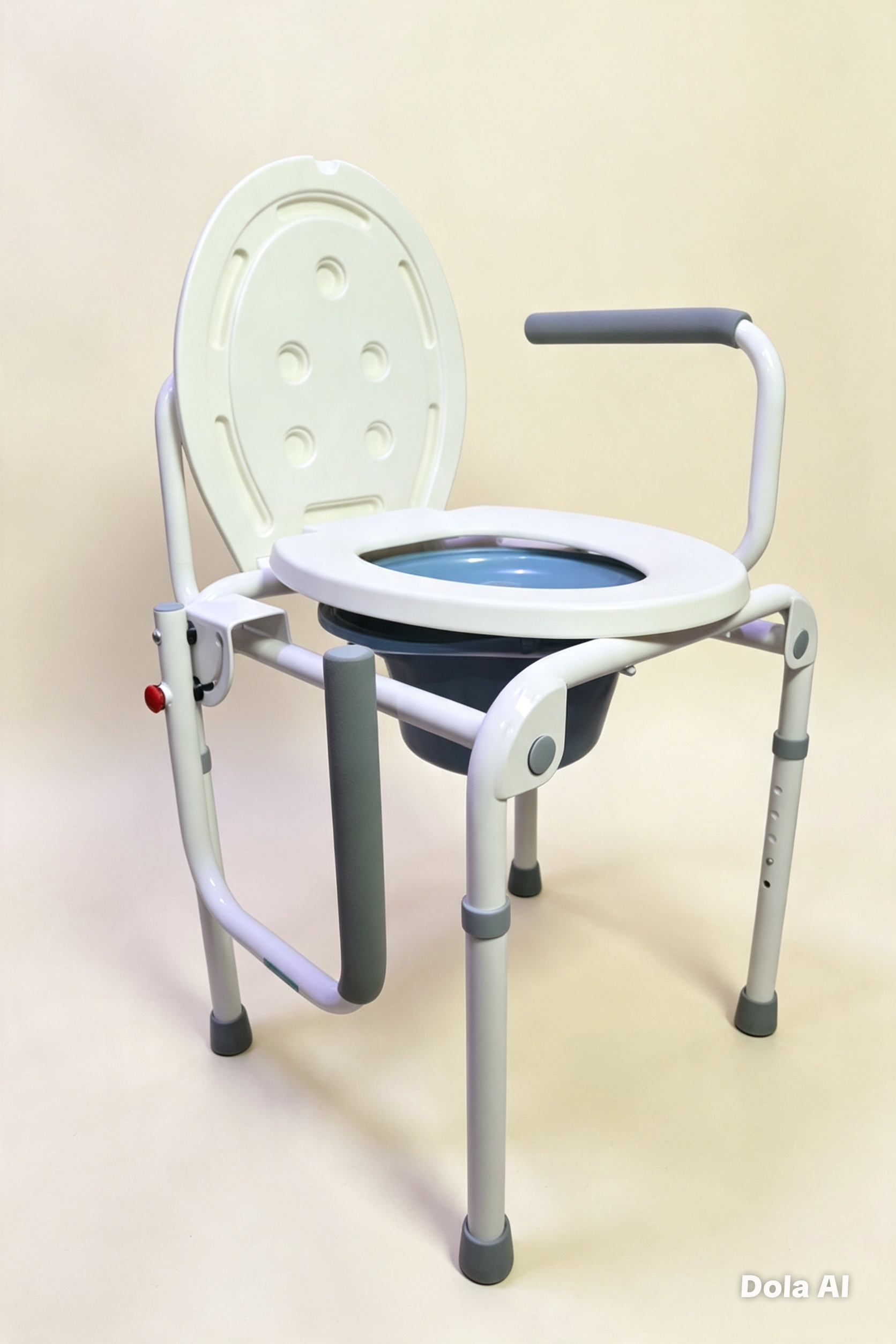 SANITARIO CON APOYA BRAZOS ABATIBLES