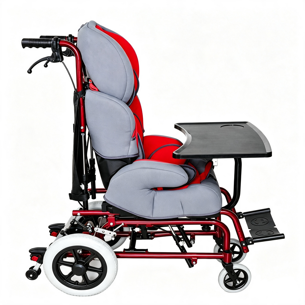 SILLA DE RUEDAS NEUROLOGICO BASCULANTE PEDIATRICO