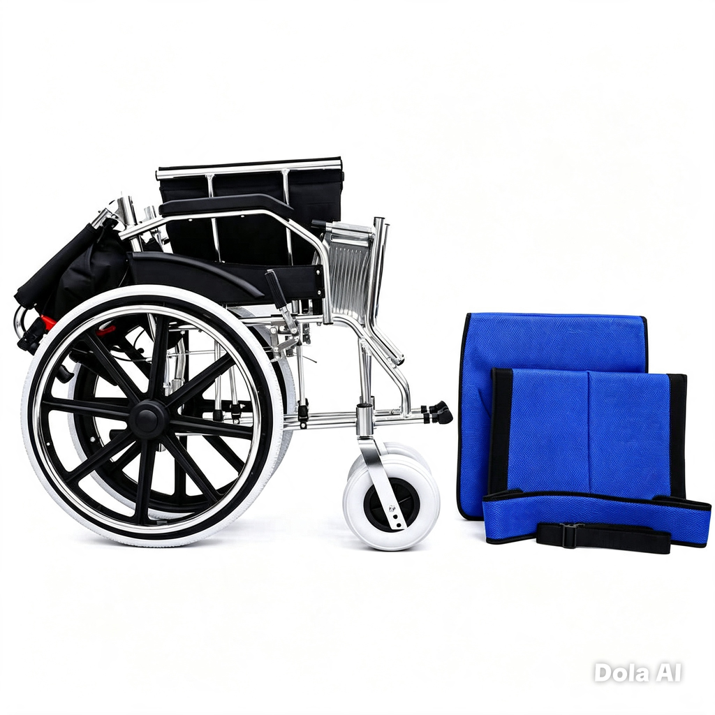 SILLA DE RUEDAS DE ALUMINIO ULTRAPLEGABLE