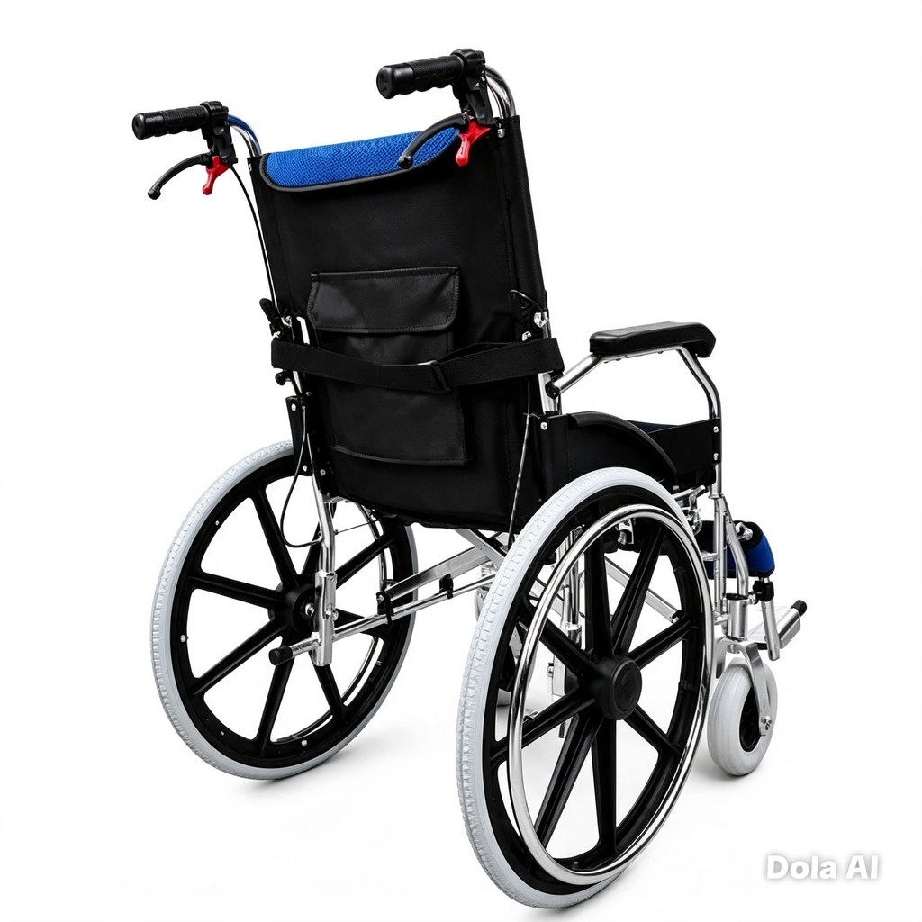 SILLA DE RUEDAS DE ALUMINIO ULTRAPLEGABLE