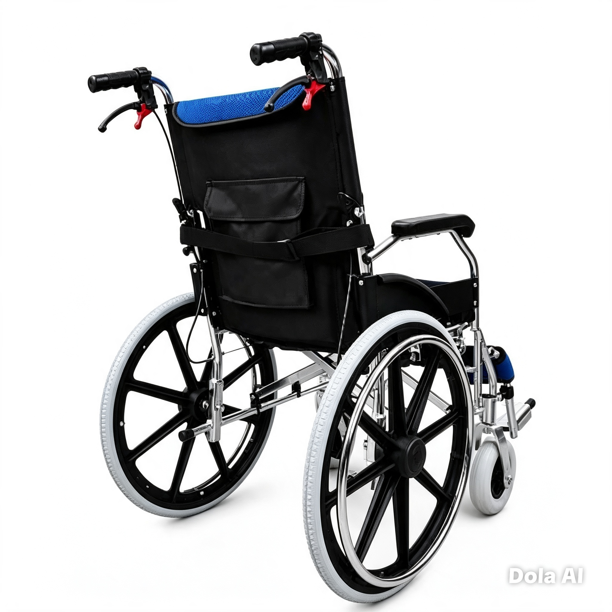 SILLA DE RUEDAS DE ALUMINIO ULTRAPLEGABLE