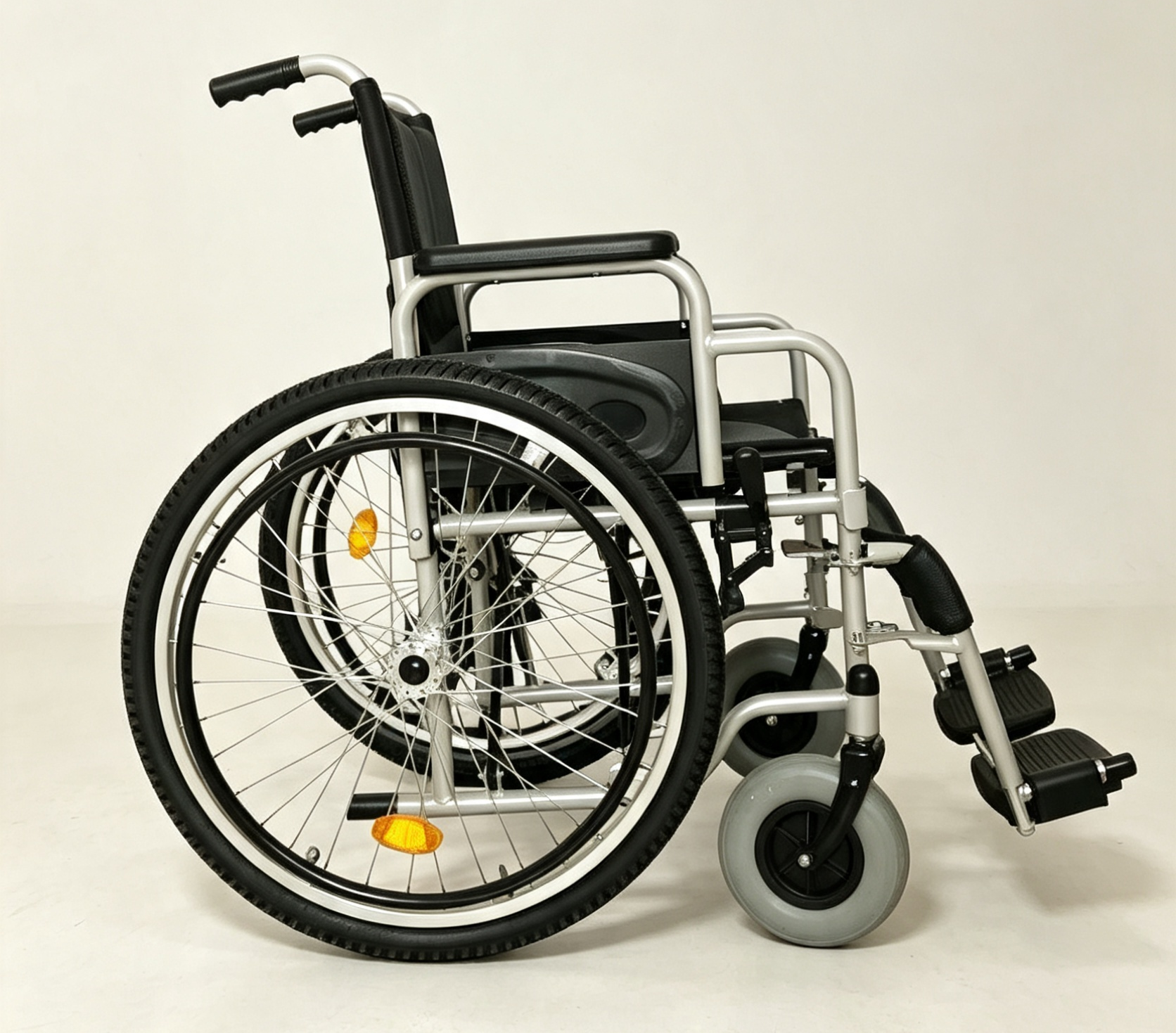 SILLA DE RUEDAS OFF ROAD DE ACERO