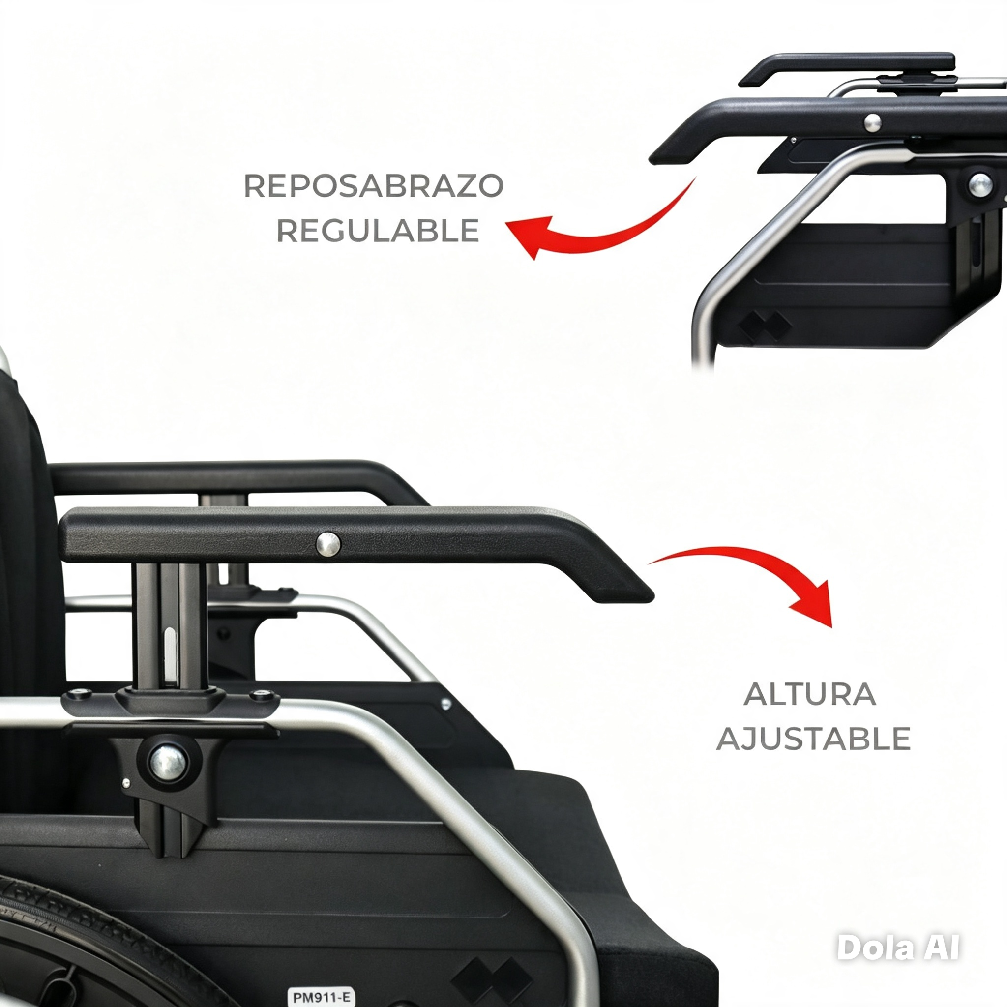 SILLA DE ALUMINIO PREMIUM BLACK NUEVO