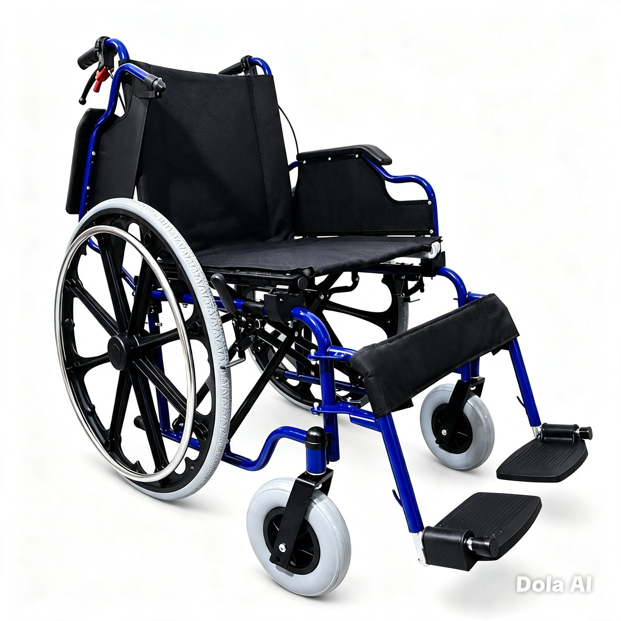 SILLA DE RUEDAS DE ACERO PREMIUM
