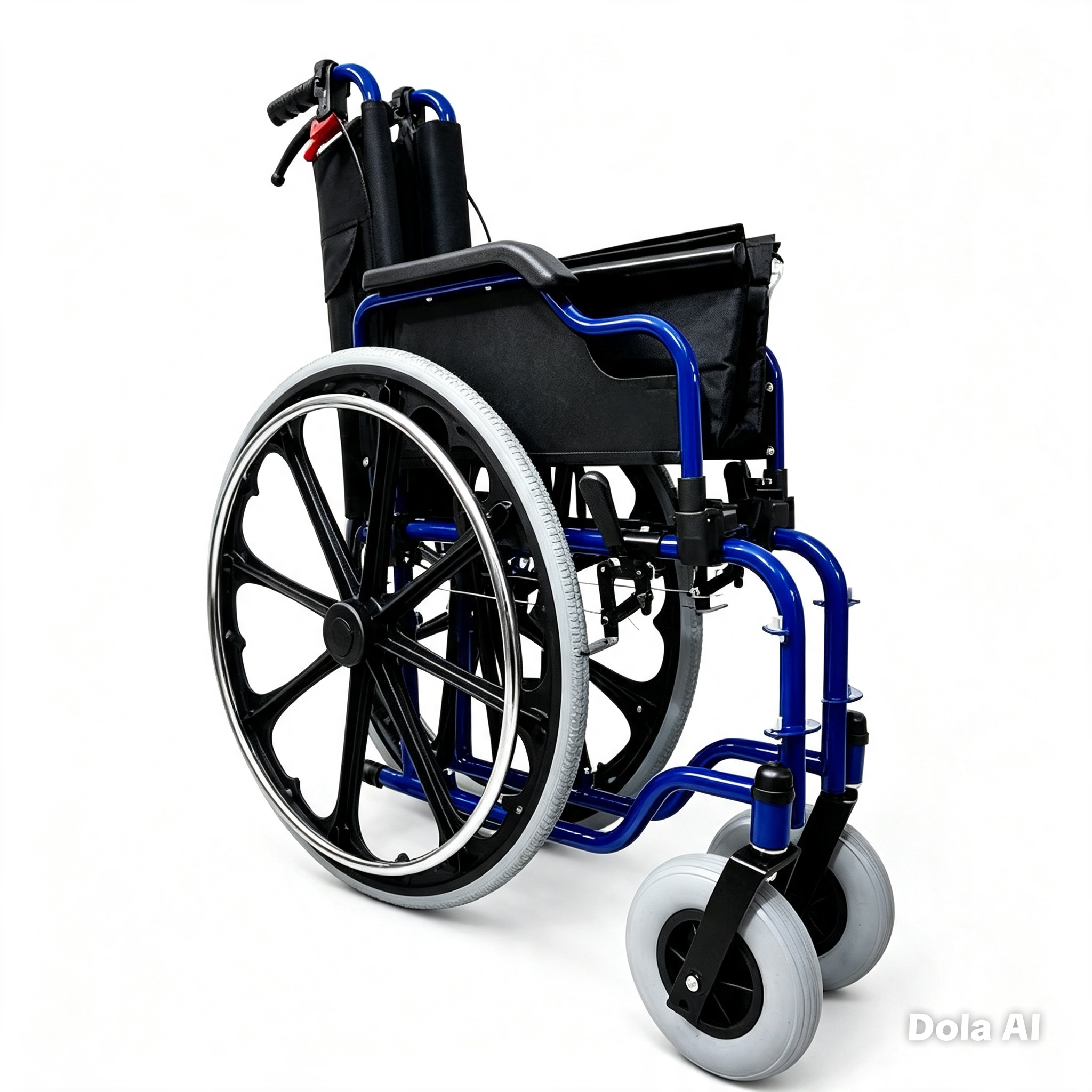 SILLA DE RUEDAS DE ACERO PREMIUM