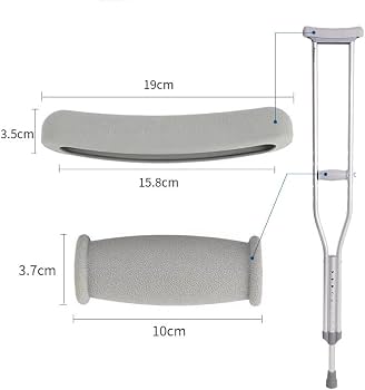 MULETAS DE ALUMINIO DE AXILA (PAR)