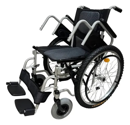 SILLA DE RUEDAS OFF ROAD DE ACERO
