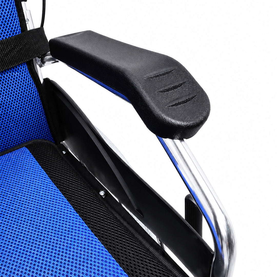 SILLA DE RUEDAS DE ALUMINIO ULTRAPLEGABLE