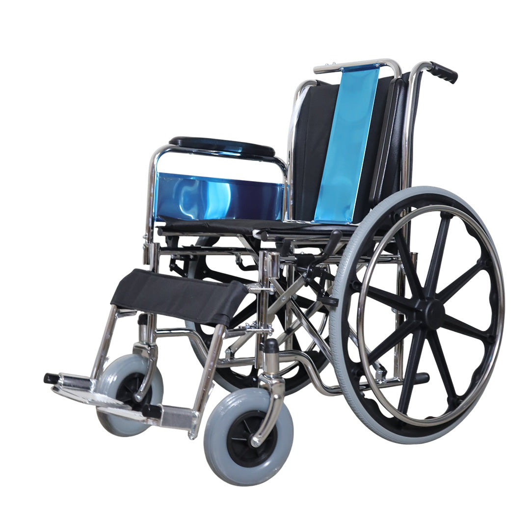 SILLA DE ACERO CROMADA DESMONTABLE