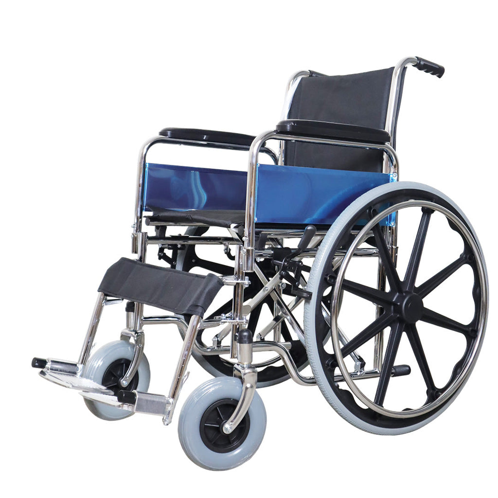 SILLA DE ACERO CROMADA DESMONTABLE