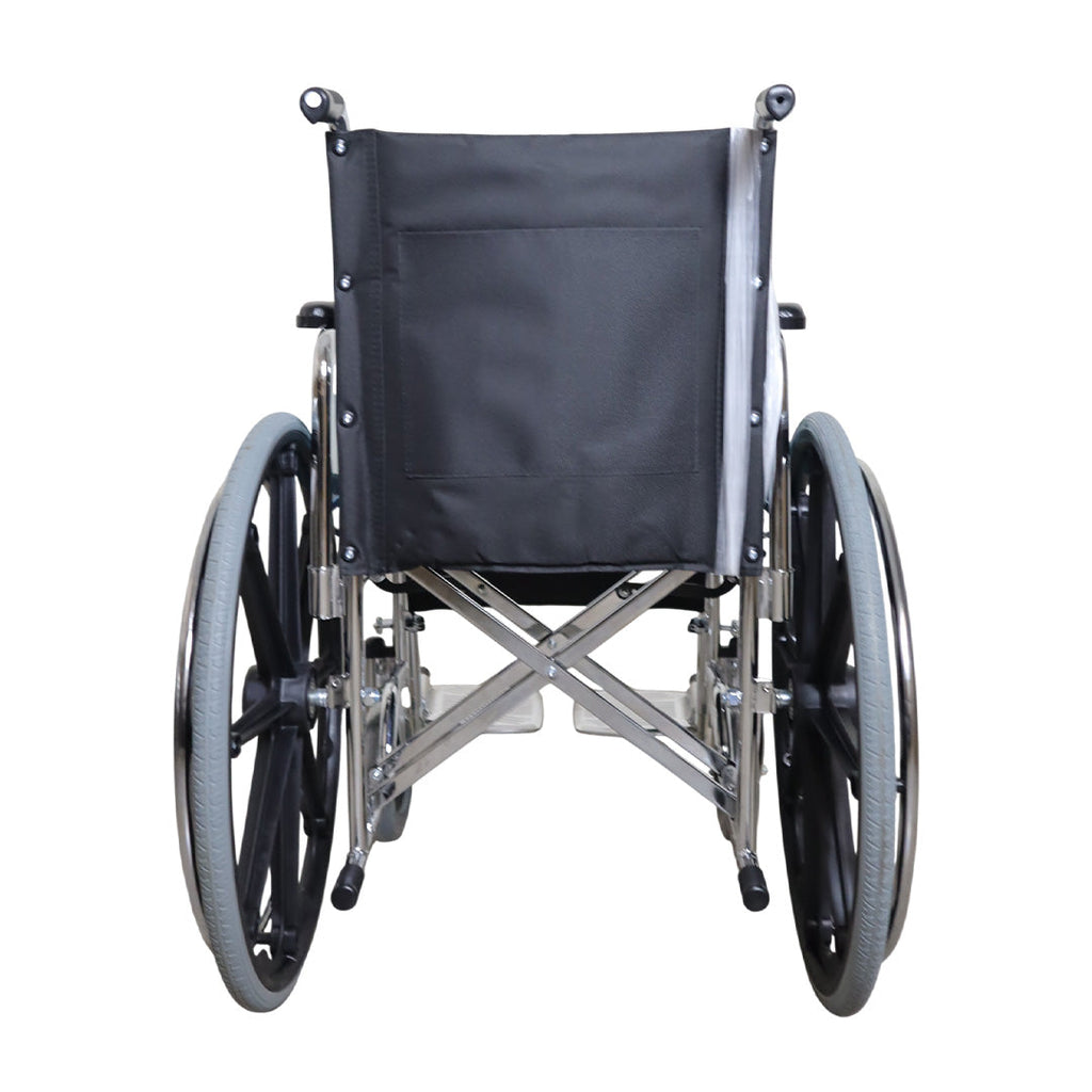 SILLA DE ACERO CROMADA DESMONTABLE
