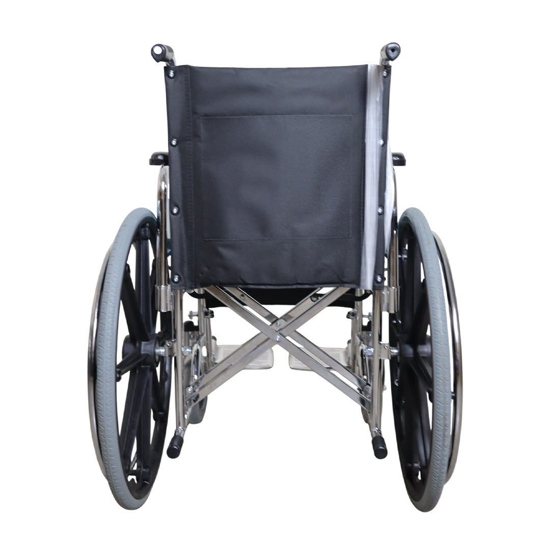 SILLA DE ACERO CROMADA DESMONTABLE