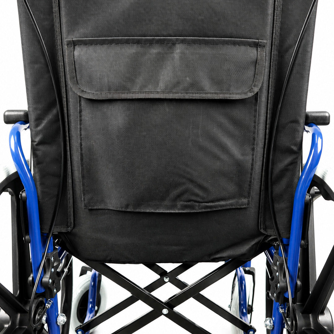 SILLA DE RUEDAS DE ACERO PREMIUM