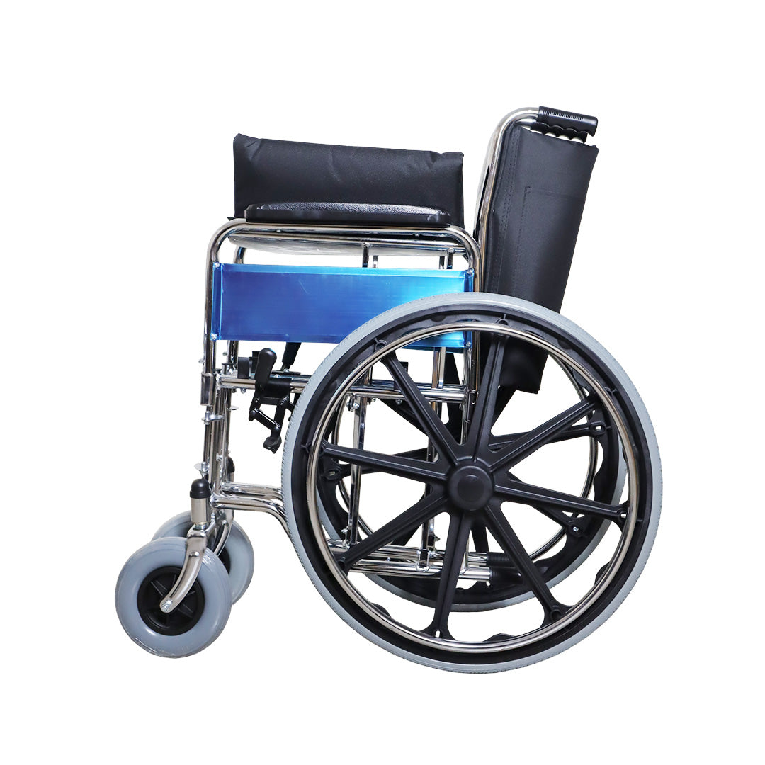 SILLA DE ACERO CROMADA DESMONTABLE
